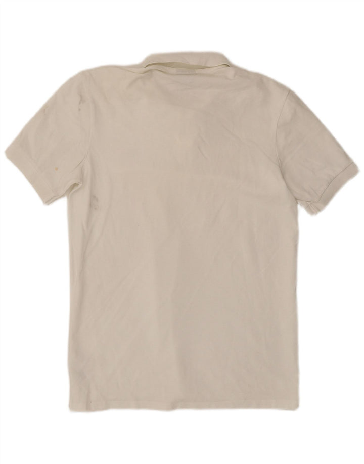 Paul Smith Mens Polo Shirt Small White Cotton