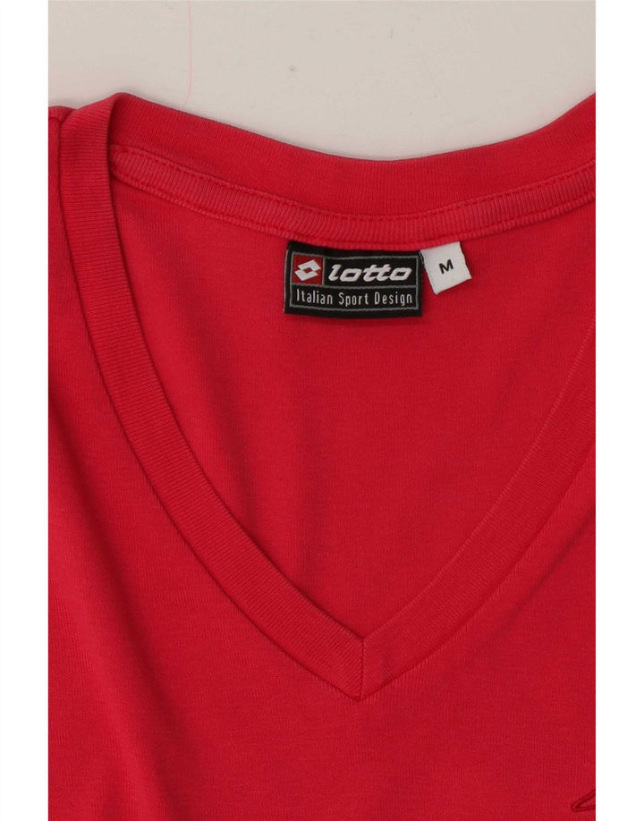 Lotto Womens Vest Top UK 14 Medium Red
