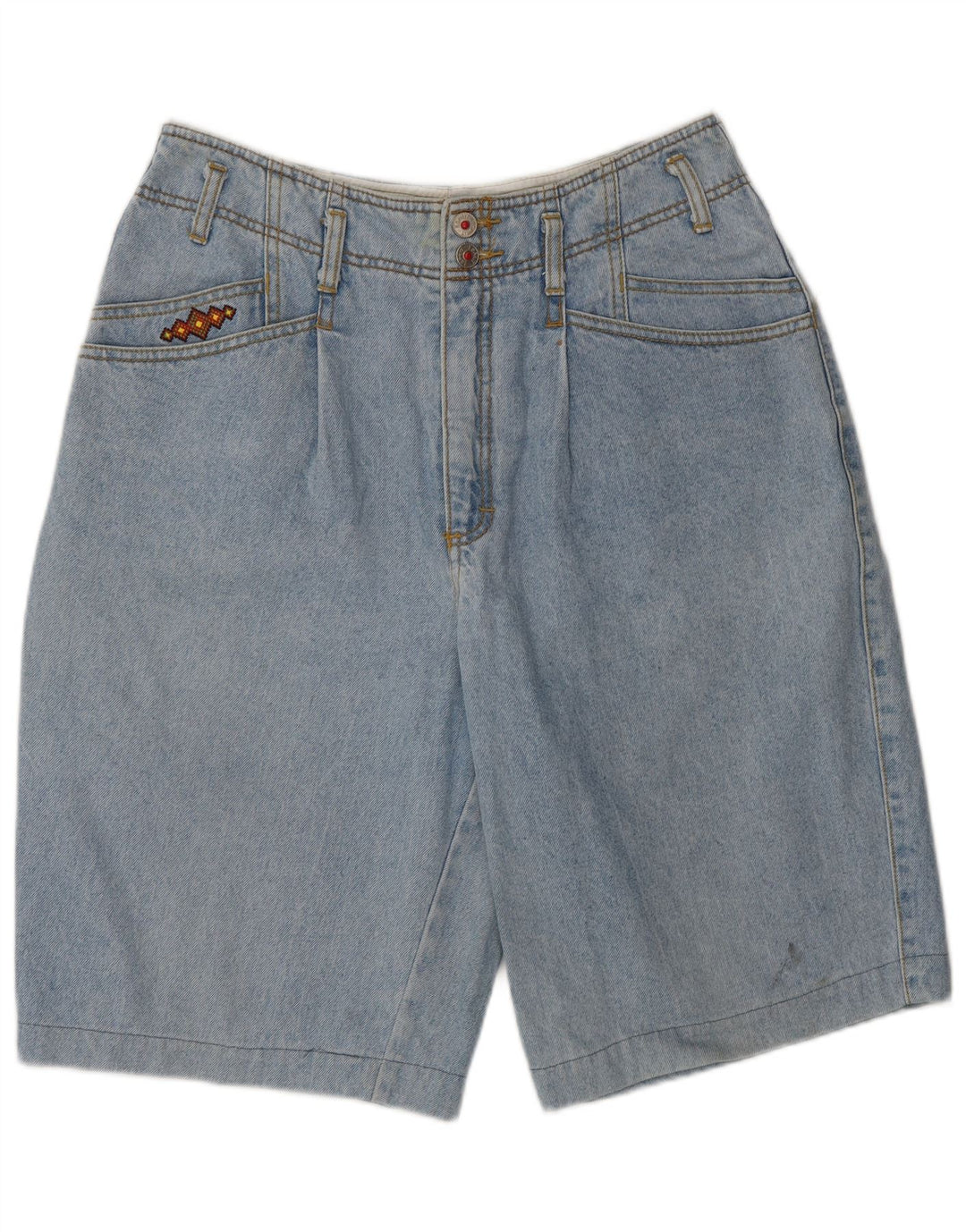 Esprit Womens Denim Shorts W30 Medium Blue Cotton