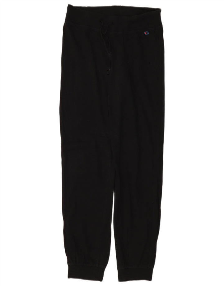 CHAMPION Womens Tracksuit Trousers Joggers UK 10 Small Black