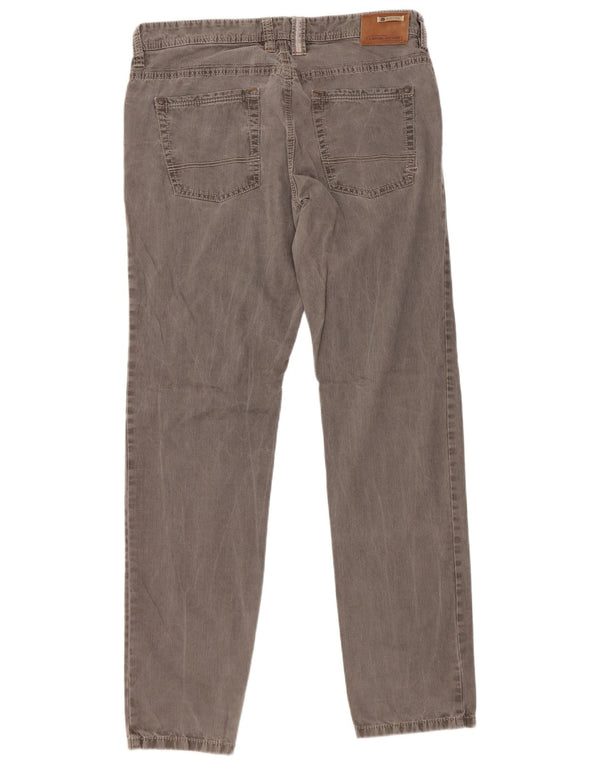 Camel Active Mens Straight Jeans W36 L34 Grey Cotton