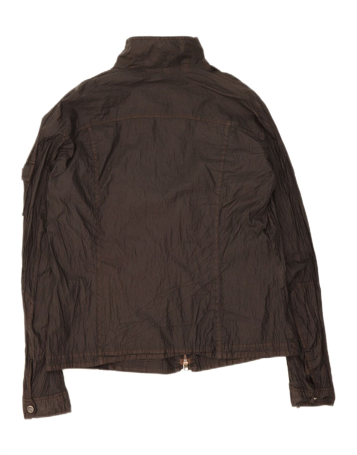 NAPAPIJRI Mens Rain Jacket UK 42 XL Black Polyamide