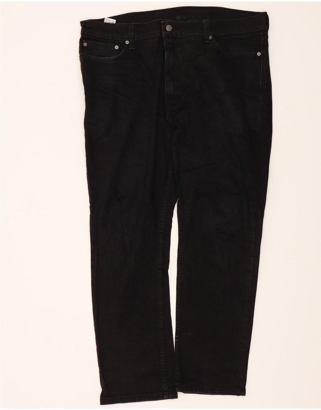 Levi's Mens 511 Slim Jeans W40 L30 Black Cotton