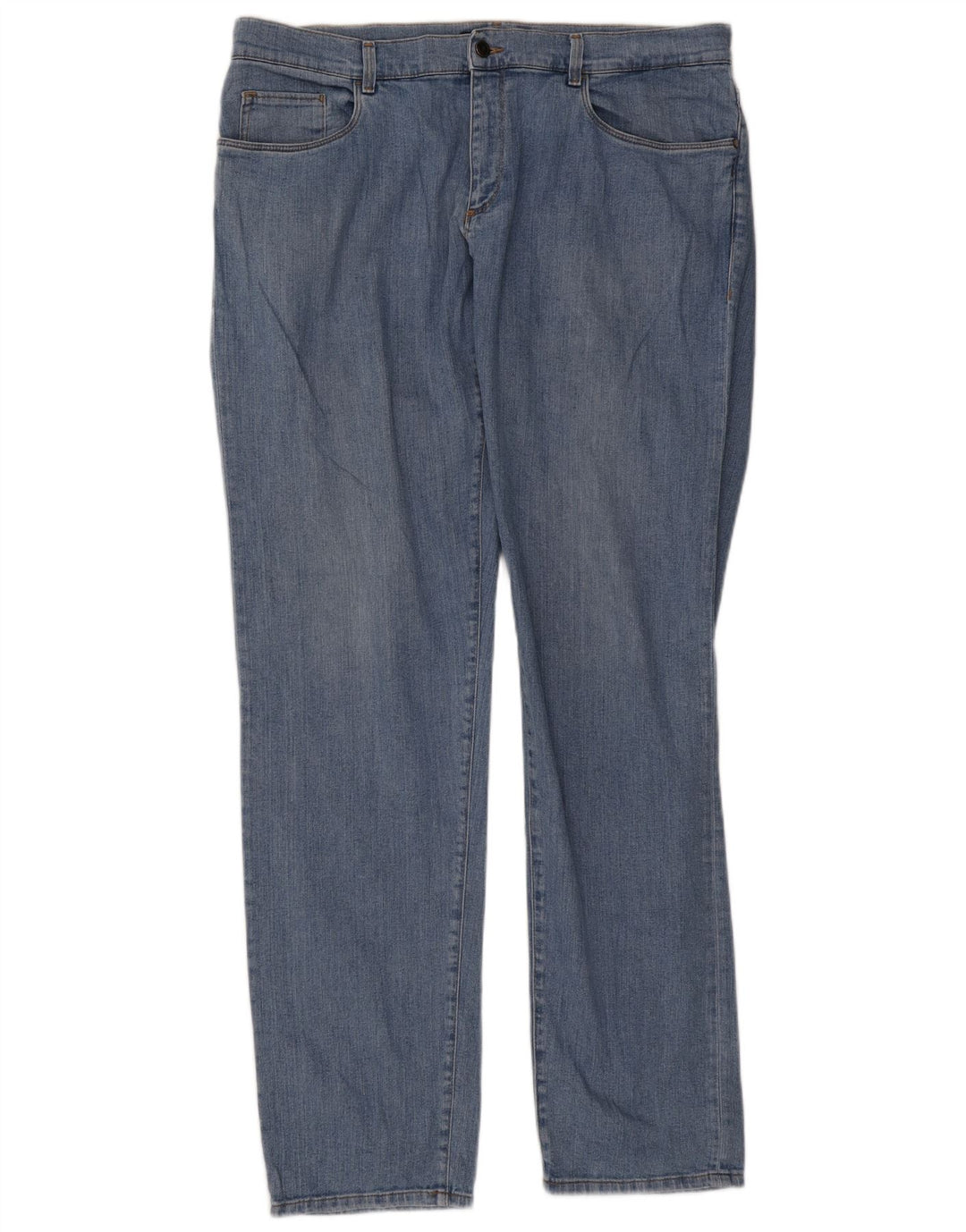 Trussardi Mens Straight Jeans W40 L36 Blue