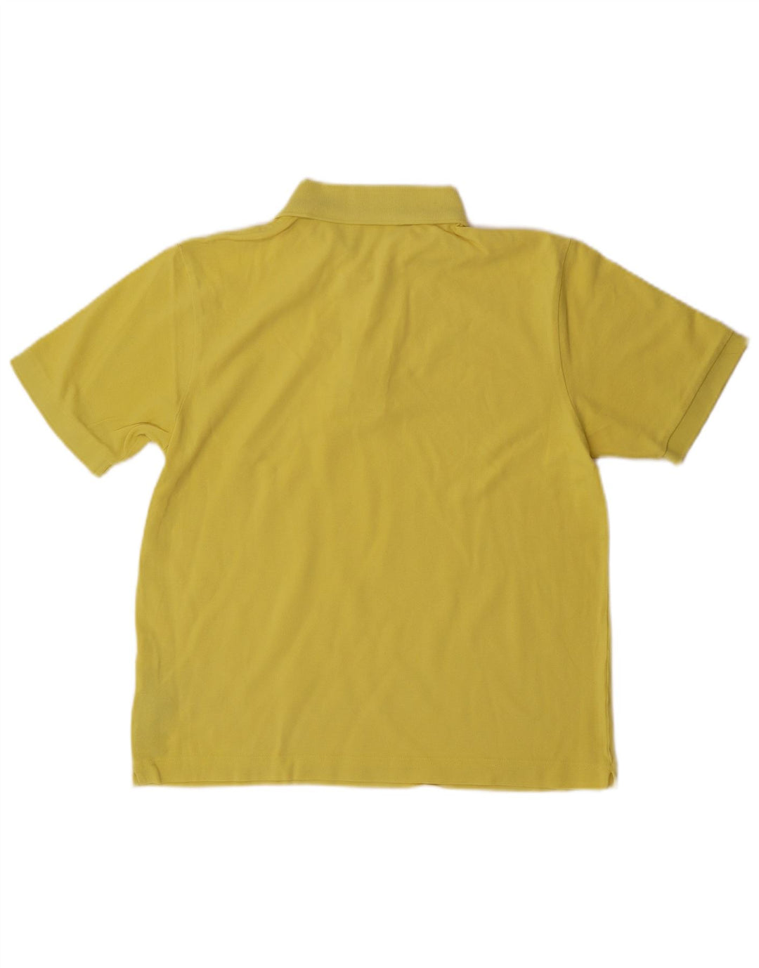 Kappa Mens Polo Shirt Small Yellow Cotton