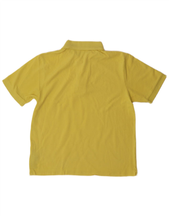 Kappa Mens Polo Shirt Small Yellow Cotton