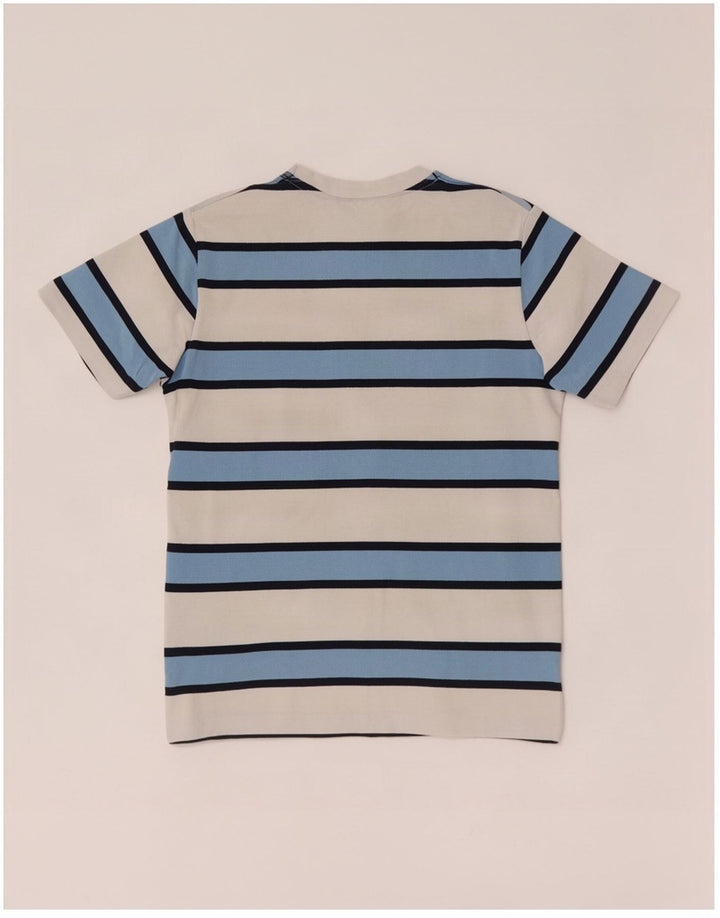 Ellesse Mens T-Shirt Top Small White Striped