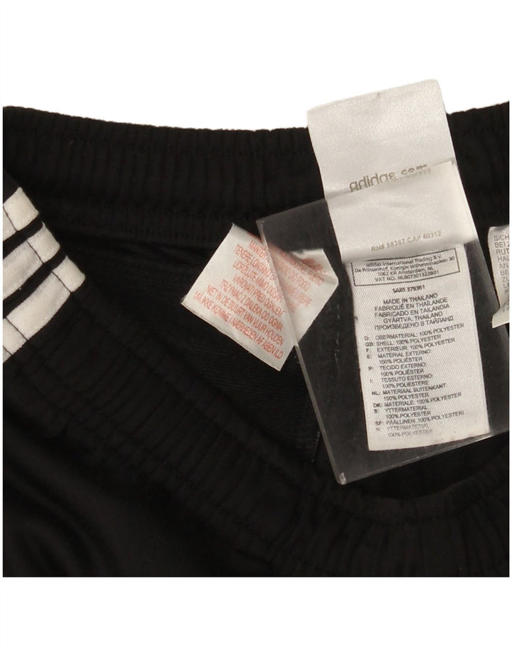 Adidas Mens NBA Tracksuit Trousers Medium Black Polyester
