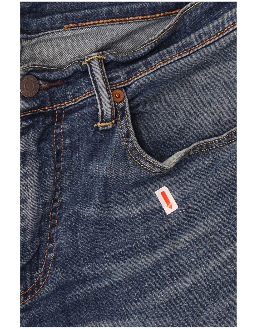 LEVI'S Mens 511 Denim Shorts W32 Medium Blue Cotton