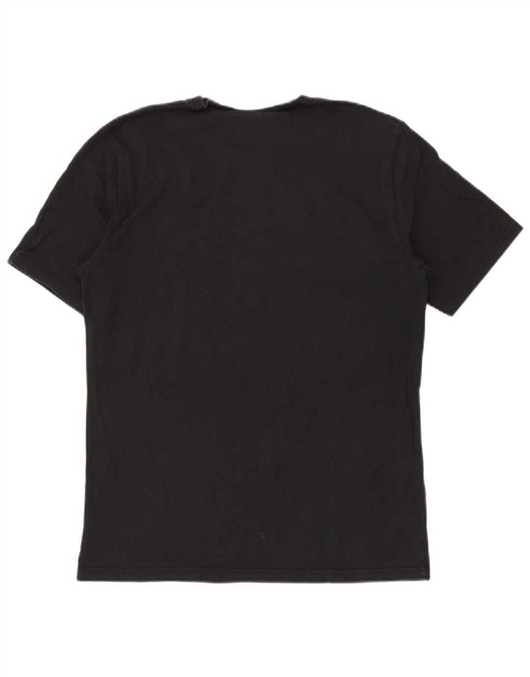 Converse Mens Graphic T-Shirt Top Medium Black Cotton