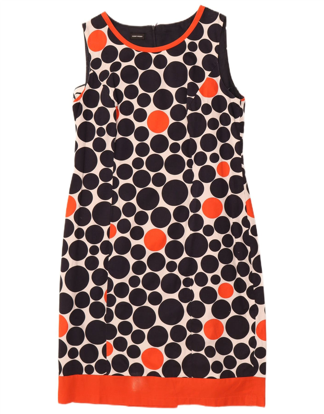 Gerry Weber Womens Sheath Dress UK 16 Large Multicoloured Geometric