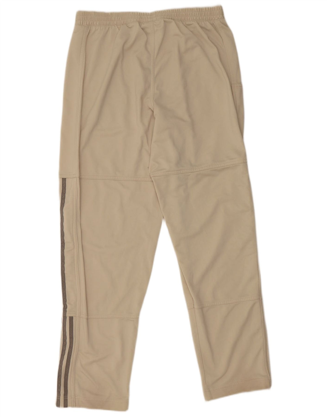 Adidas Mens Tracksuit Trousers Medium  Beige Polyester