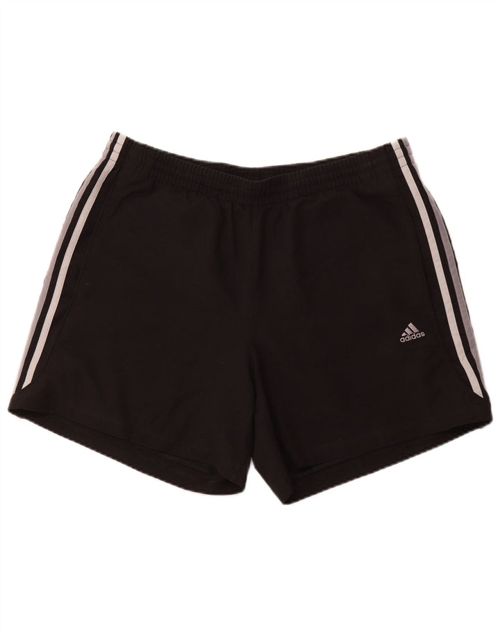 ADIDAS Mens Climalite Sport Shorts Large Black Polyester