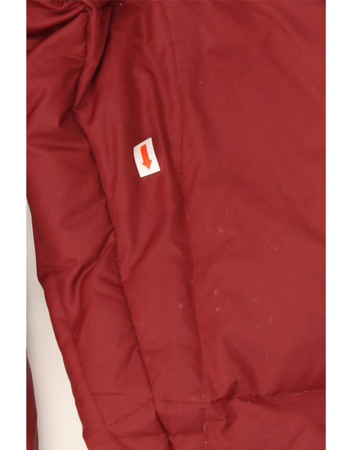 INVICTA Womens Oversized Hooded Padded Coat UK 18 XL Red Polyamide Vintage Invicta and Second-Hand Invicta from Messina Hembry 