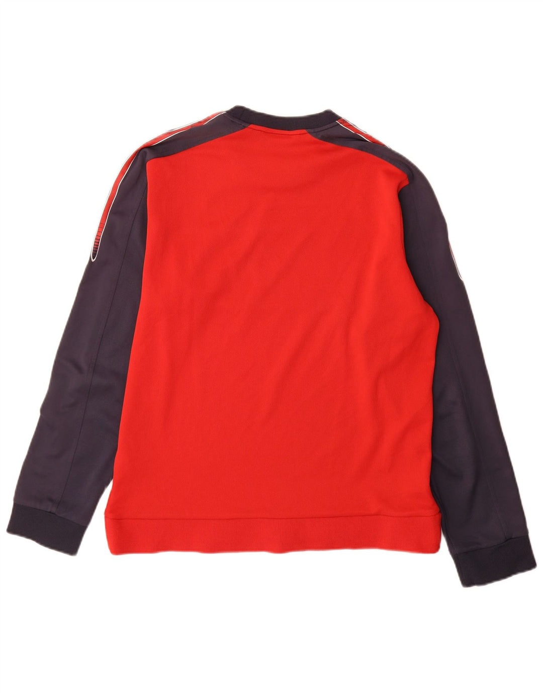 Sergio Tacchini Mens Graphic Sweatshirt Jumper Large Red Colourblock