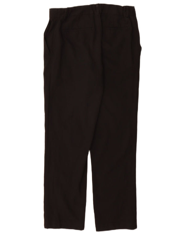 Marks & Spencer Boys Straight Chino Trousers 15-16 Years W30 L29 Black