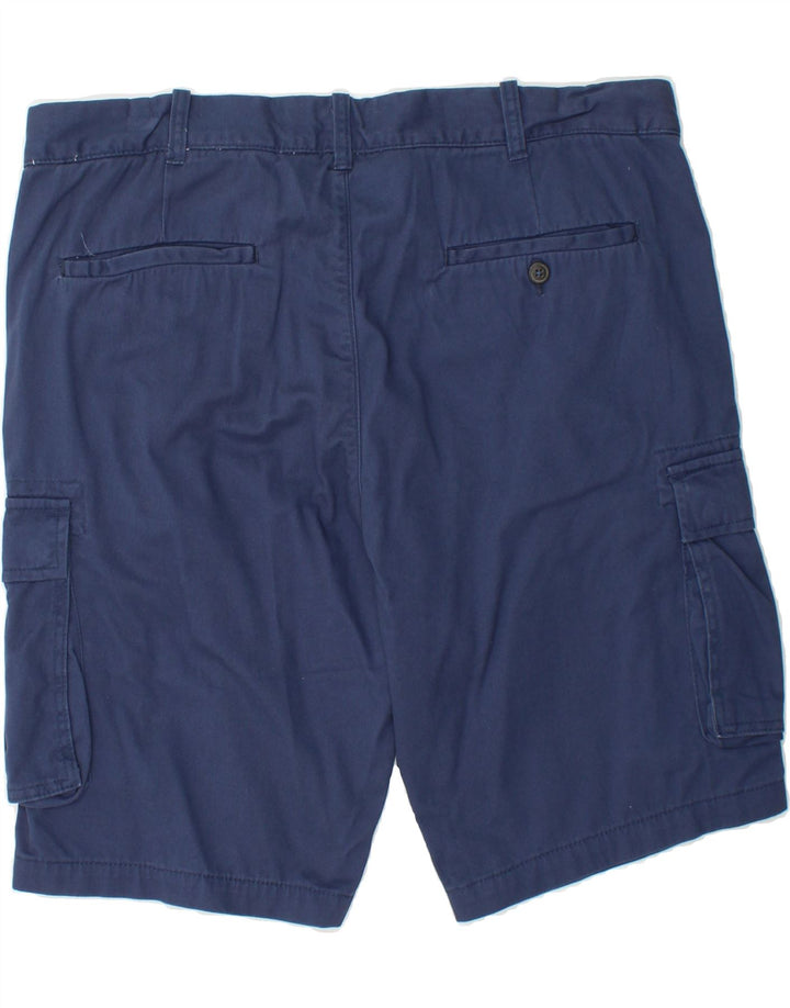 OVS Mens Regular Cargo Shorts IT 54 2XL W38  Blue Cotton Vintage OVS and Second-Hand OVS from Messina Hembry 