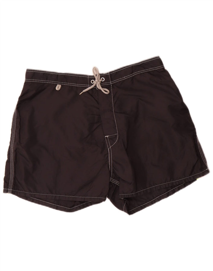 Sundek Mens Swimming Shorts Large Black Nylon