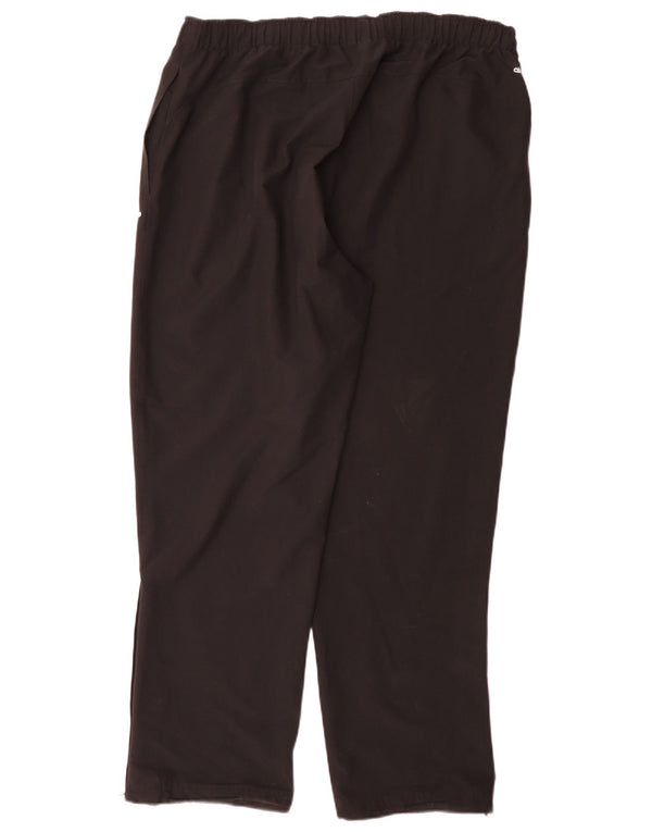 Adidas Mens Climalite Tracksuit Trousers XL Black Polyester