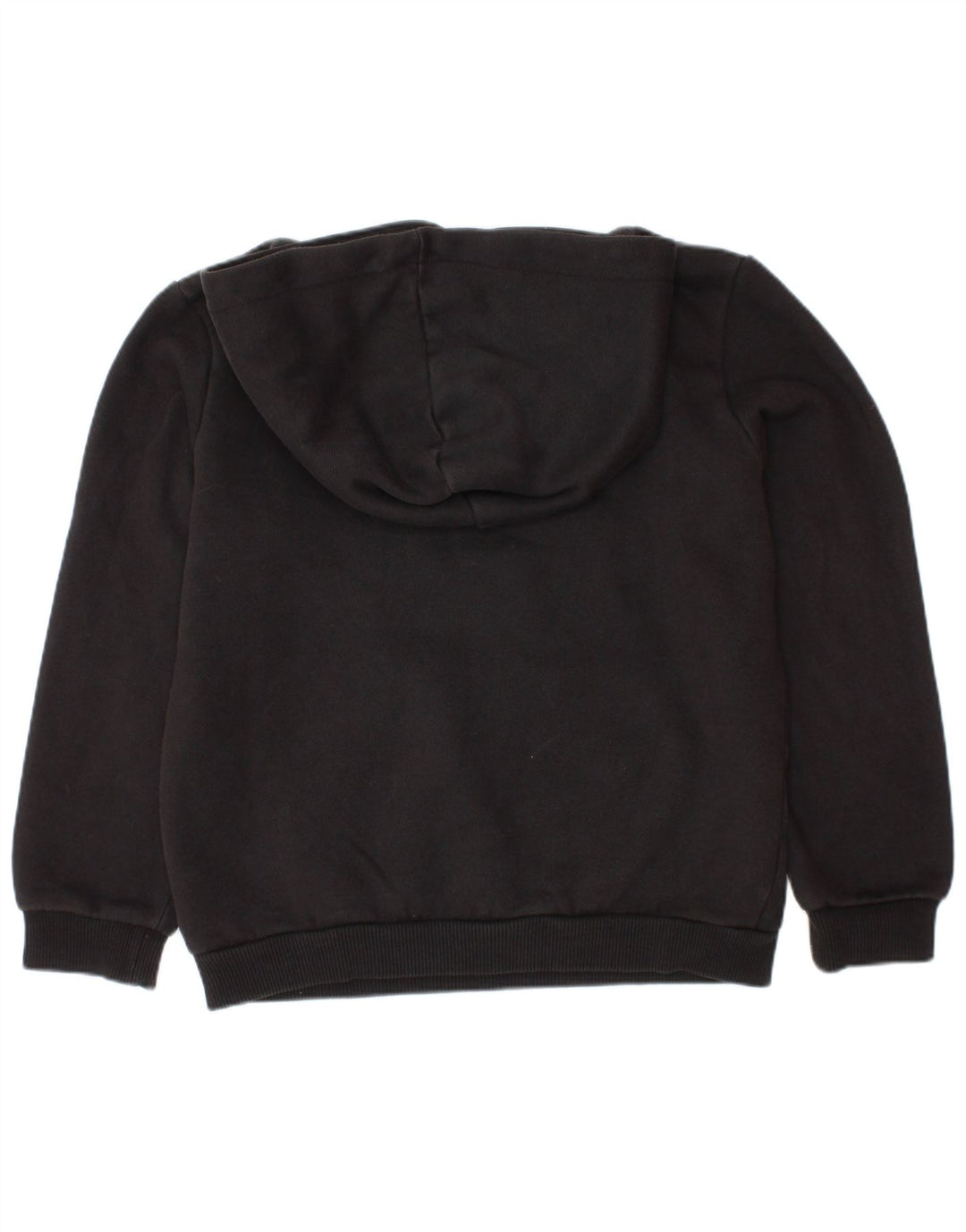 PUMA Boys Graphic Hoodie Jumper 7-8 Years  Black Cotton