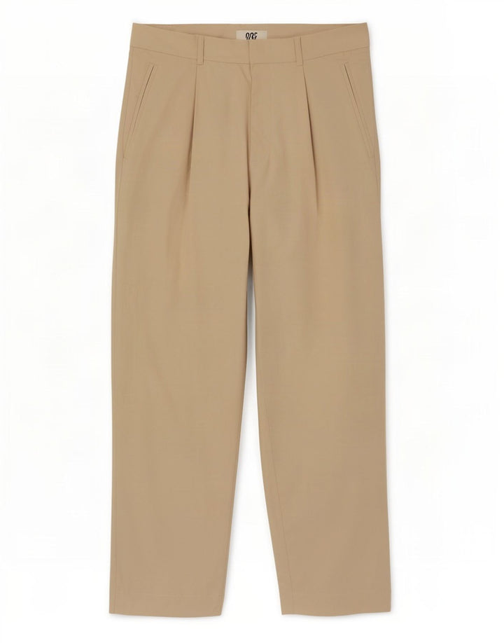Cos Mens Pegged Cargo Trousers EU 48 Medium W32 L28 Beige Cotton