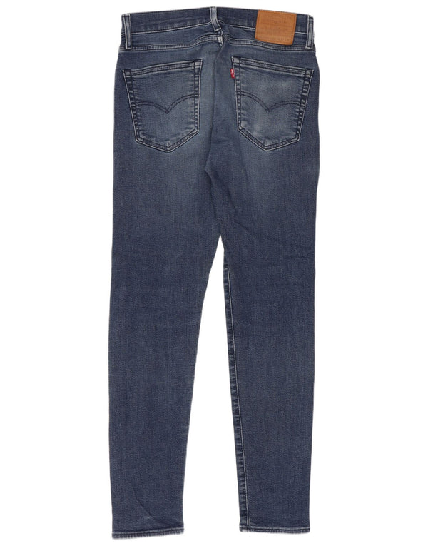 Levi's Mens Tapered Skinny Jeans W32 L32 Blue Cotton
