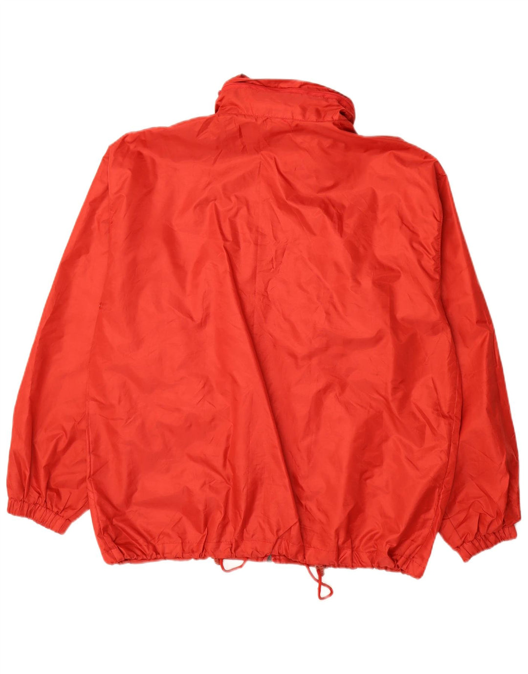 ASICS Mens Rain Jacket UK 36 Small Red Polyester