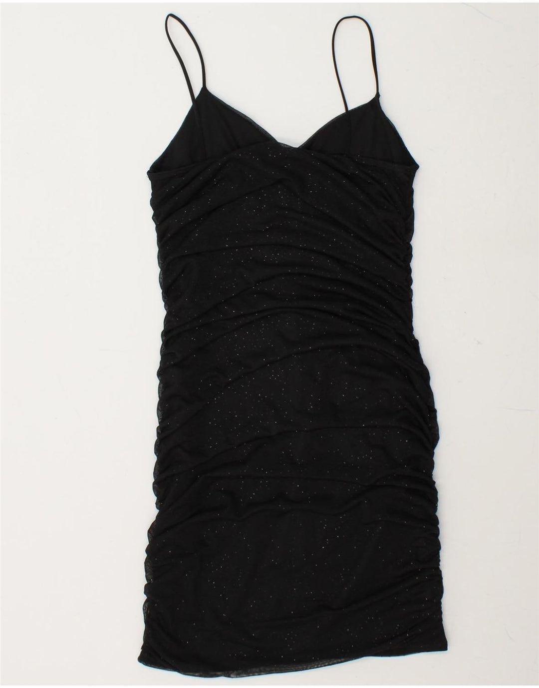 QUIZ Womens Sleeveless Bodycon Dress UK 12 Medium Black Polyester Vintage Quiz and Second-Hand Quiz from Messina Hembry 