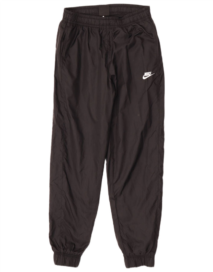 Nike Mens Tracksuit Trousers Joggers Small  Black Polyester
