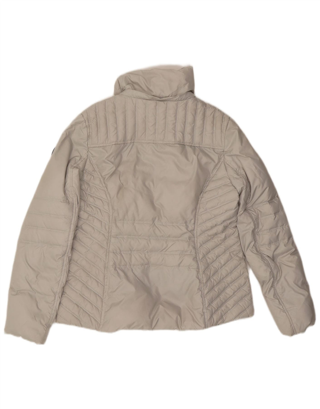 Guess Womens Padded Jacket UK 16 Large Grey