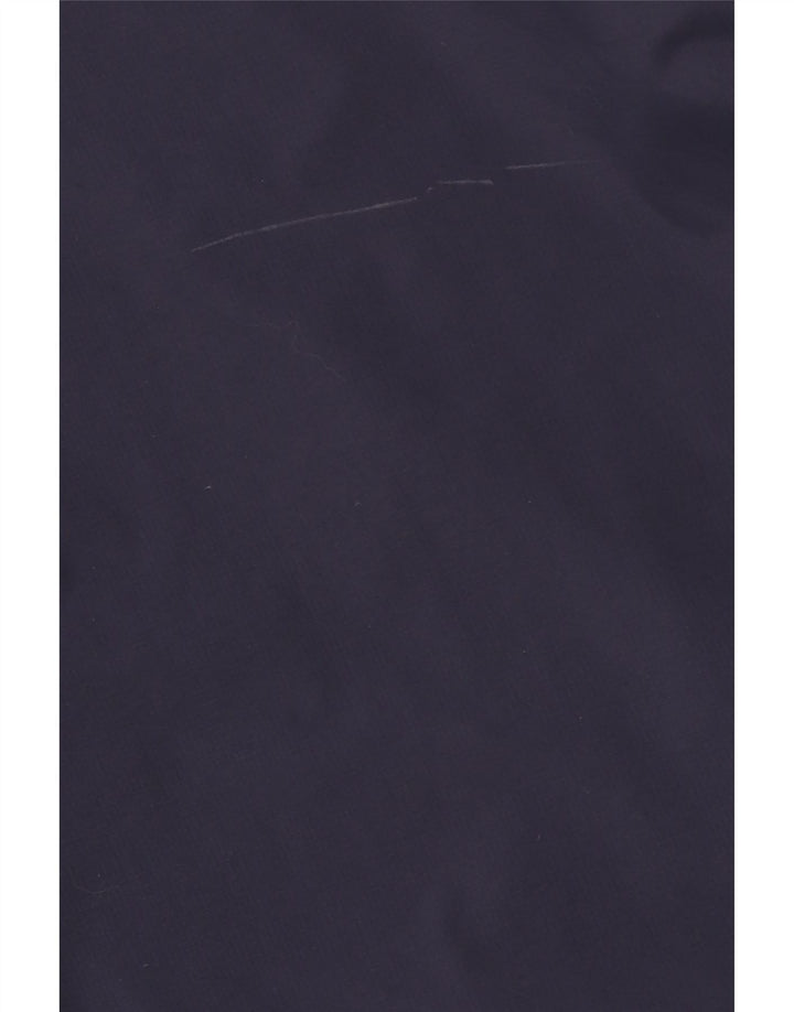 FRED PERRY Mens Bomber Jacket UK 38 Medium Navy Blue Polyamide