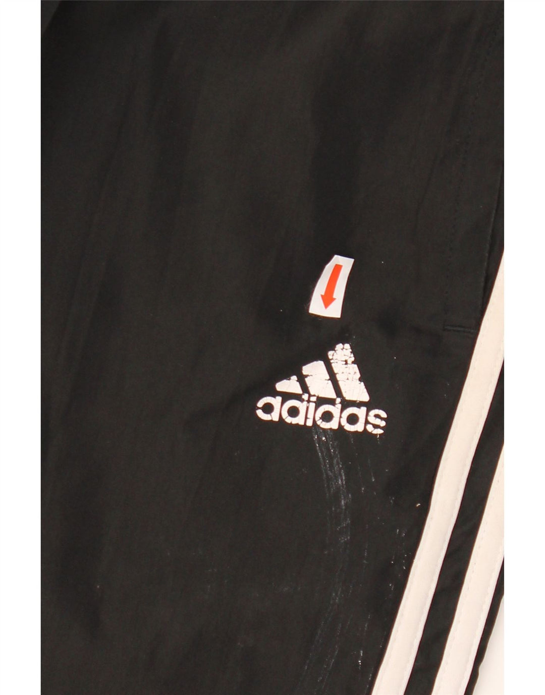 ADIDAS Mens Tracksuit Trousers UK 42/44 Large  Black Polyester