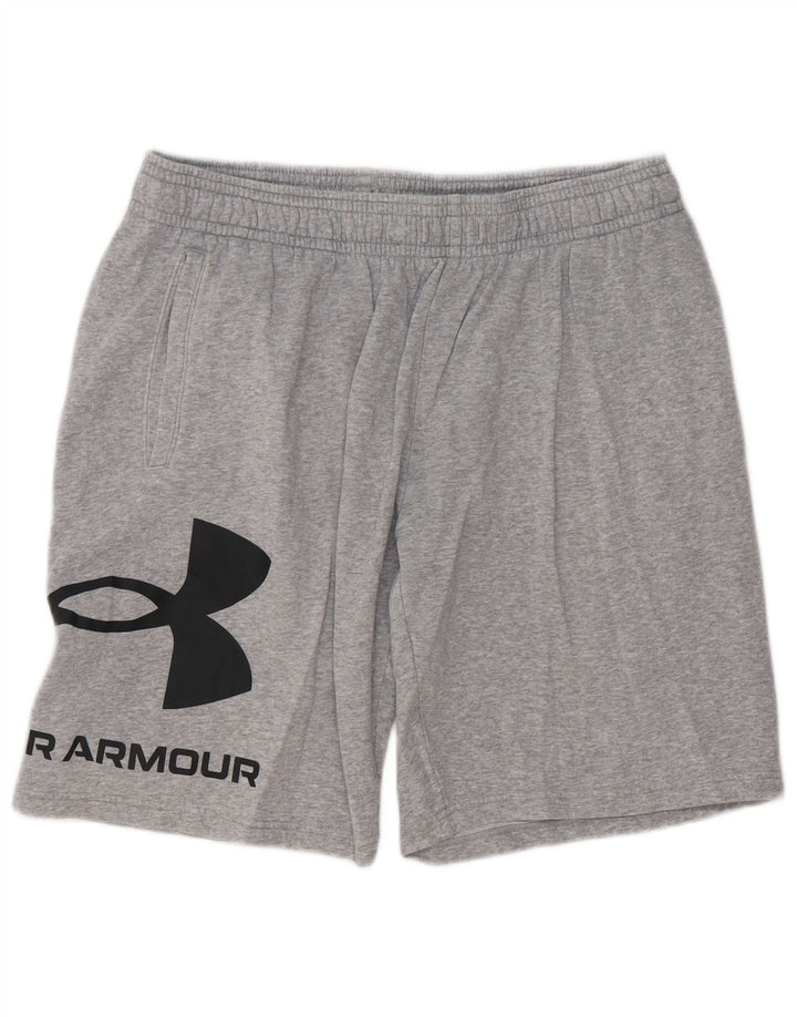 Under Armour Mens Graphic Sport Shorts XL Grey