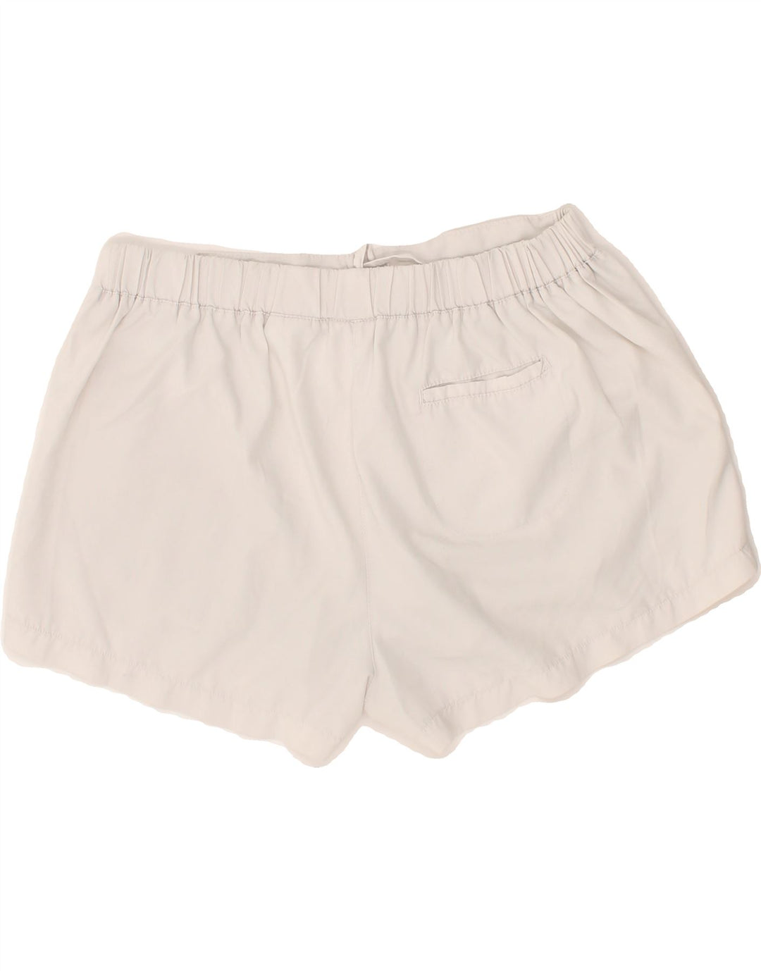 NIKE Womens Sport Shorts UK 10/12 Medium White Vintage Nike and Second-Hand Nike from Messina Hembry 