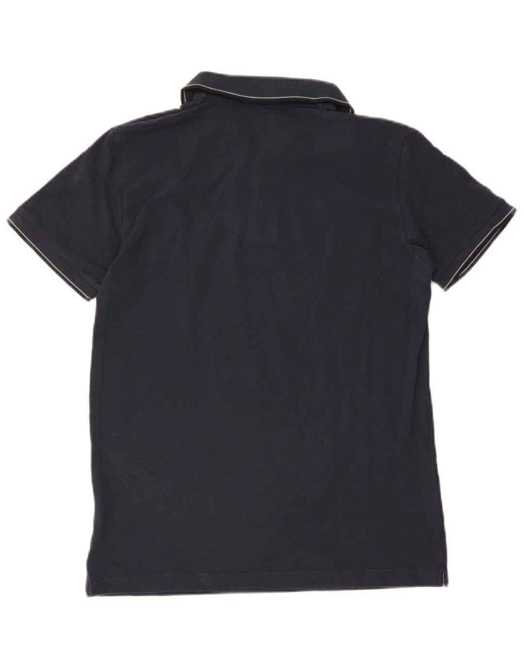 Lee Mens Polo Shirt Medium Navy Blue Cotton