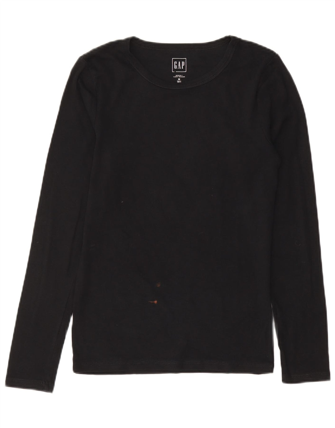 Gap Mens Modern Fit Top Long Sleeve Medium Black