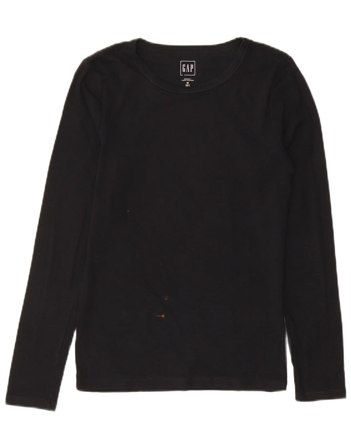 Gap Mens Modern Fit Top Long Sleeve Medium Black