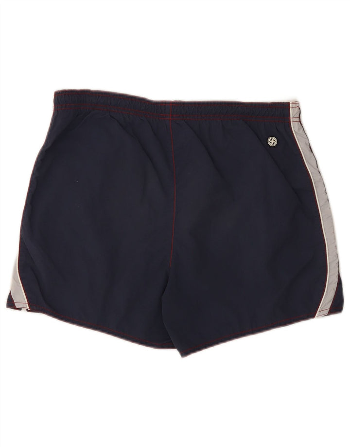 COLMAR Mens Swimming Shorts IT 50 Medium  Navy Blue Colourblock Polyamide