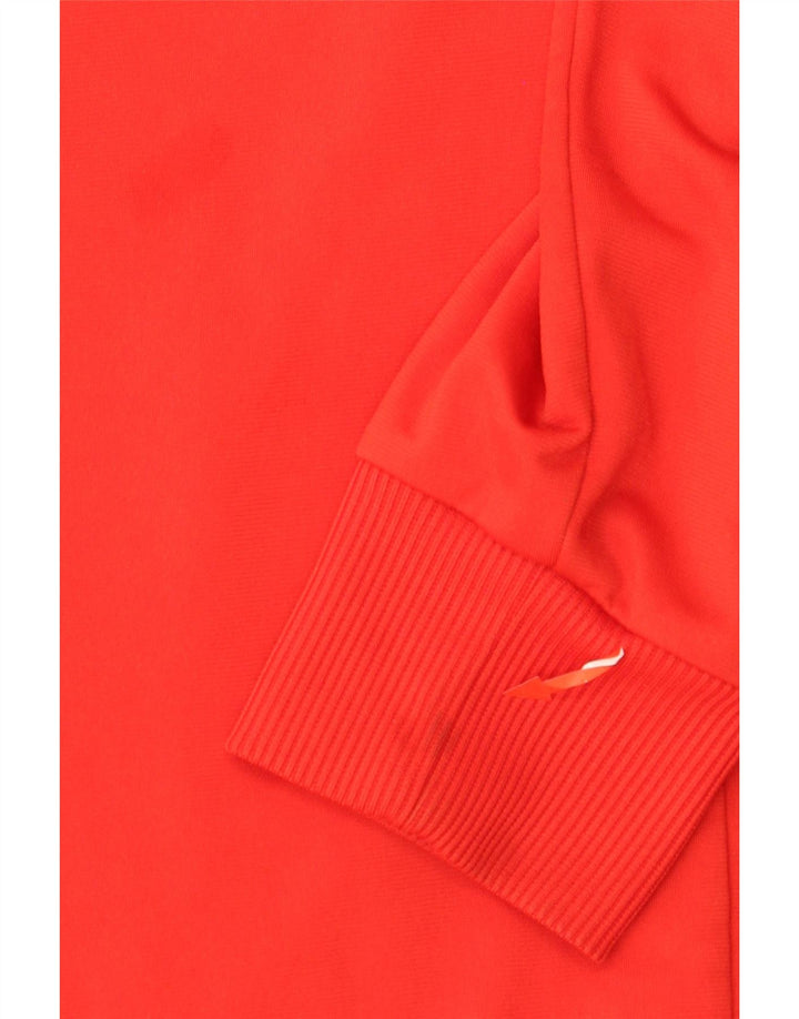 PUMA Mens Tracksuit Top Jacket Medium Red Polyester