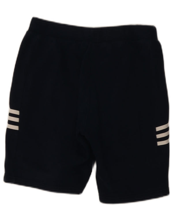 Adidas Boys Graphic Sport Shorts 11-12 Years Navy Blue Cotton
