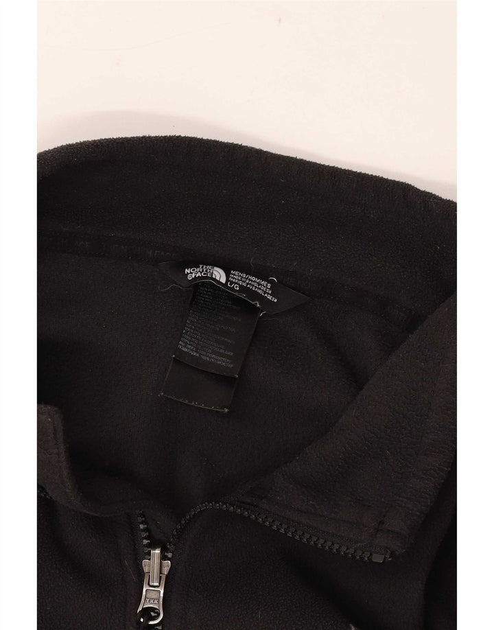 The North Face Mens Fleece Jacket UK 40 Large Black Polyester