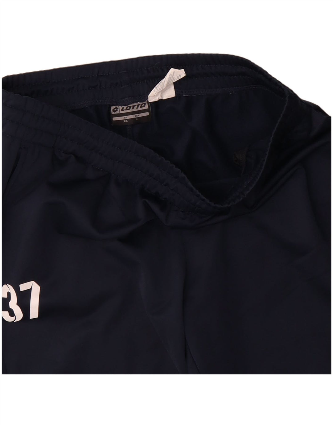 Lotto Mens Tracksuit Trousers XL  Navy Blue Polyester