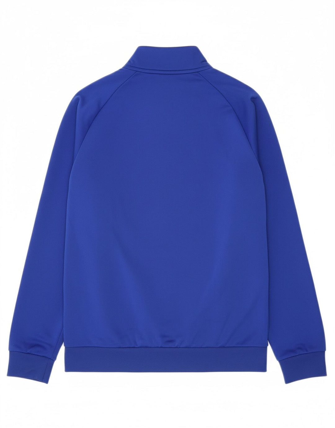 ADIDAS Boys Tracksuit Top Jacket 11-12 Years Blue Polyester
