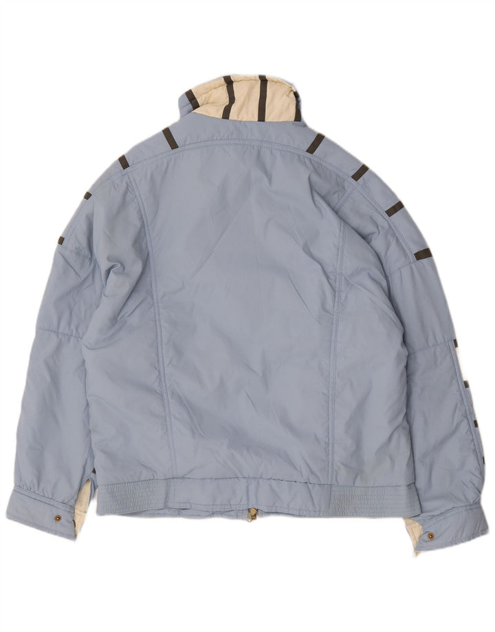 Maul Munchen Mens Padded Jacket UK 40 Large Blue Colourblock