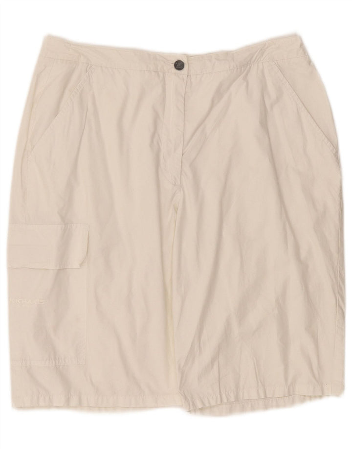Calvin Klein Mens Cargo Shorts W30 Medium  White