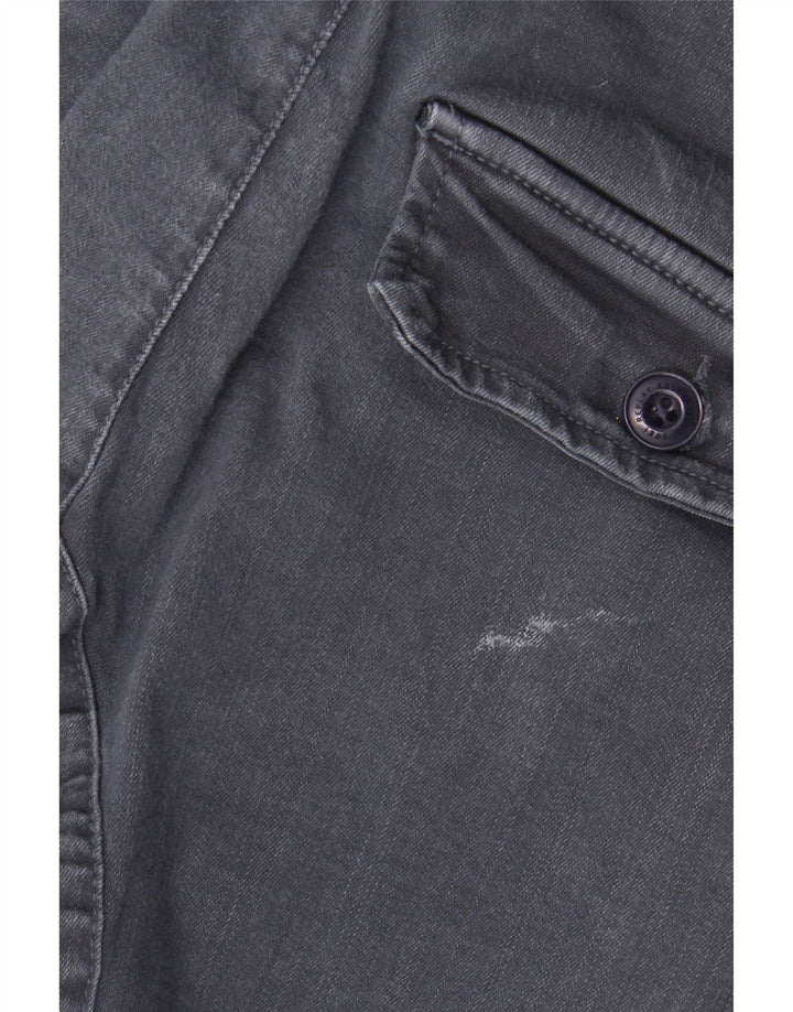 REPLAY Mens Jaan Cargo Slim Jeans W30 L30 Navy Blue Cotton