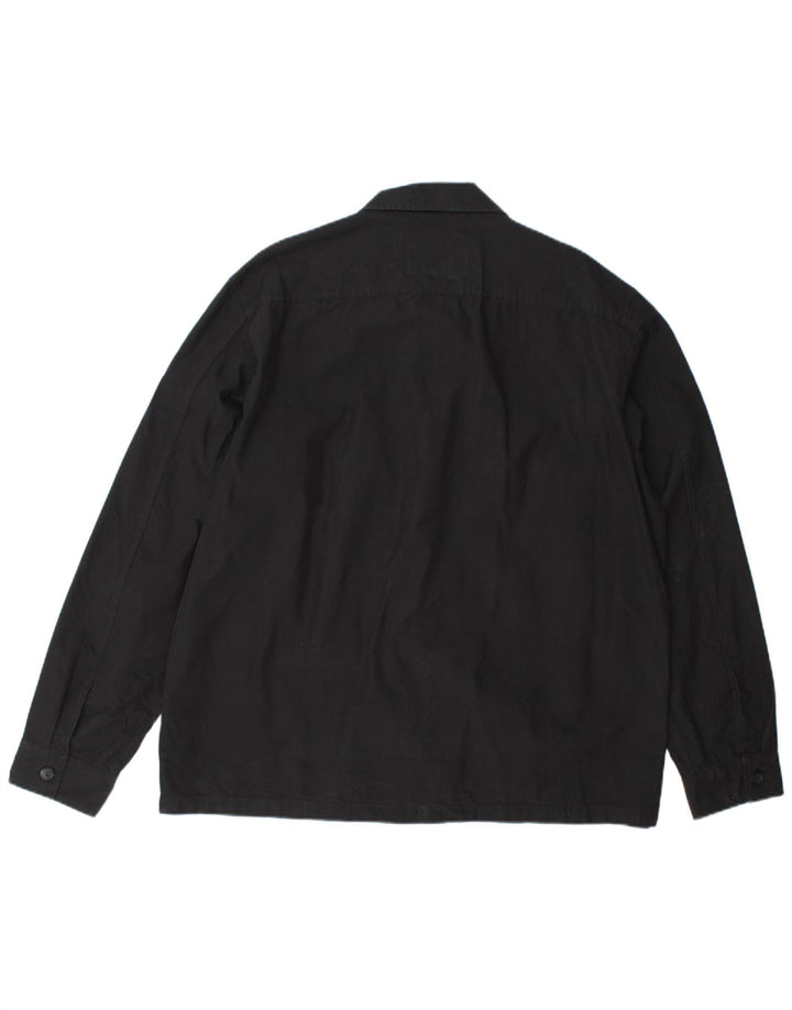 Calvin Klein Mens Shirt XL Black Cotton