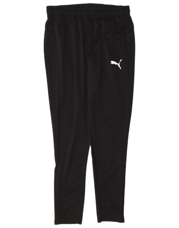 Puma Mens Tracksuit Trousers Large Black Polyester