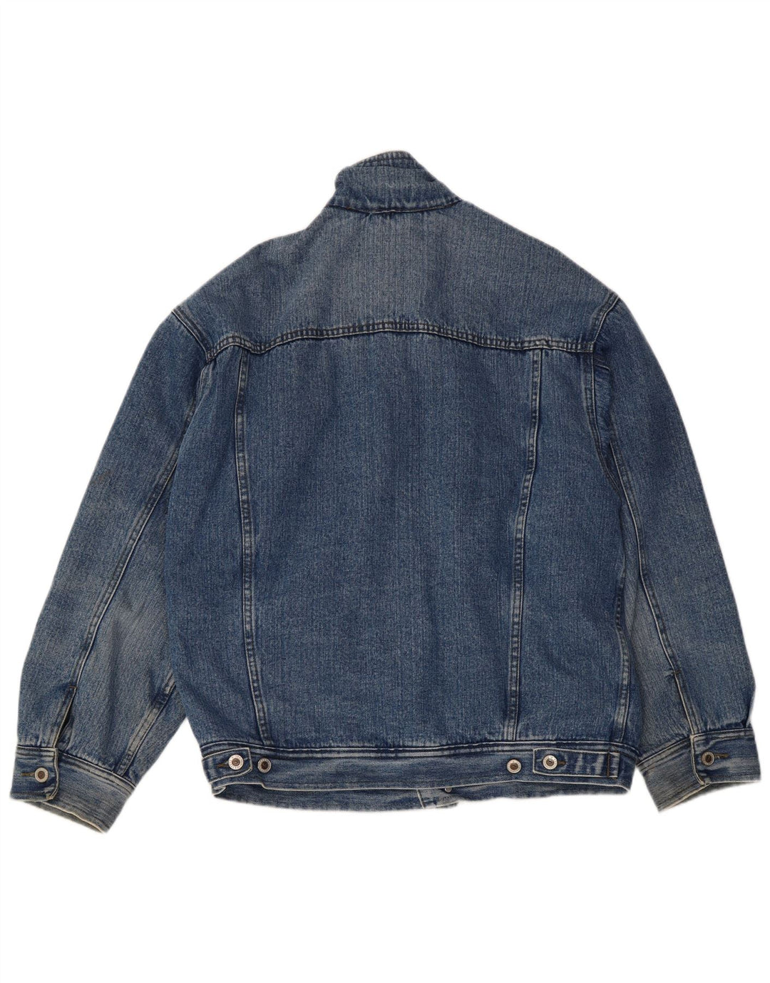 ARIZONA Mens Denim Jacket UK 40 Large Blue Polyamide