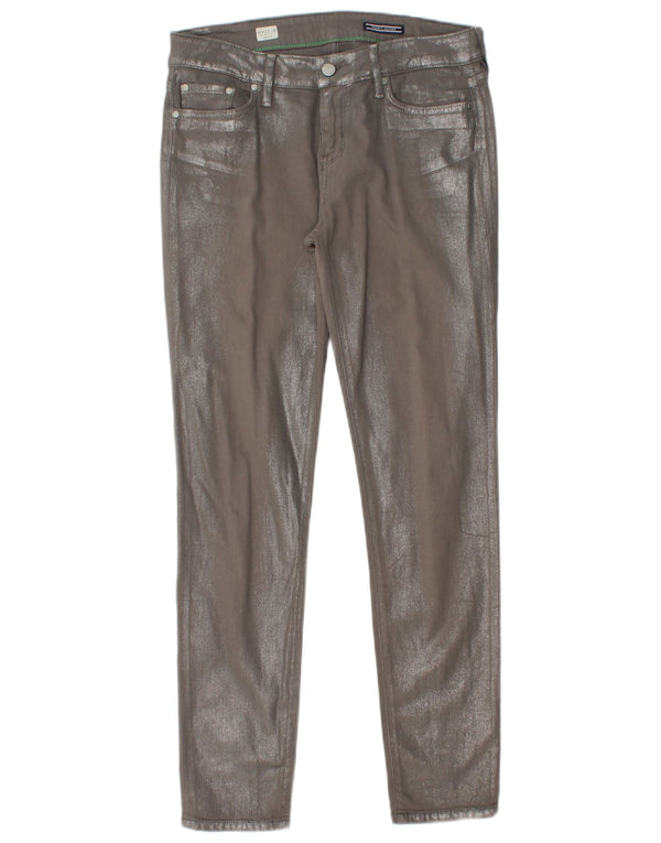 TOMMY HILFIGER Womens Venice LW Skinny Jeans W30 L30 Grey Cotton